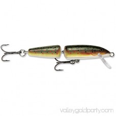 Rapala Jointed Lure Size 09, 3 1/2 Length, 5'-7' Depth, 2 Number 5 Treble Hooks, Silver, Per 1 564212120